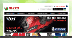 Desktop Screenshot of blyth.cz
